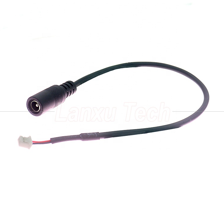 DC Male Female 5.5x2.1mm 5.5x2.5mm 3.5x1.35mm 4.0x1.7mm Barrel Jack to JST XH SH VH PH 1.0mm 2.0mm Pitch Connector Cable
