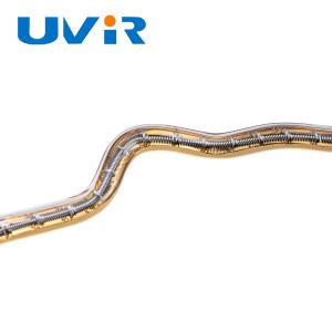 Custom Gold Coated Quartz Halogen Infrared Heating Lamp 150-6000W