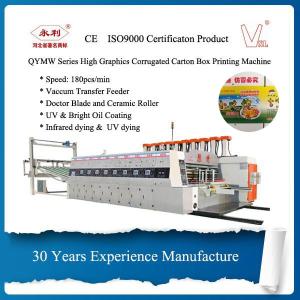  High Speed Printing Slotting Die Cutting Machine With High Performance Manufactures