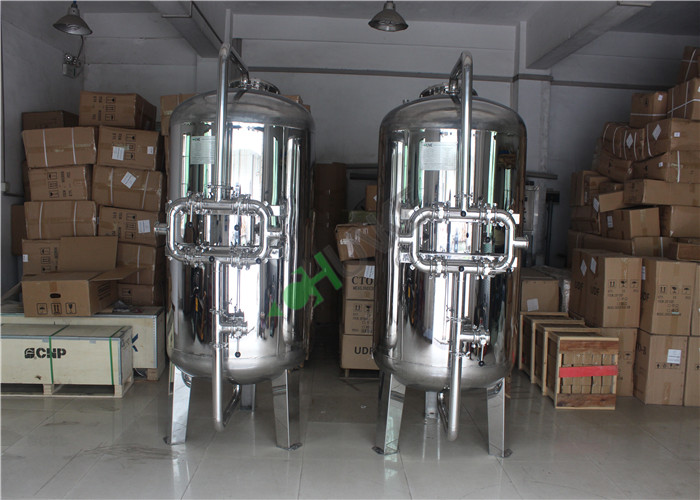 Mechanical Fluid Filtration Stainless Steel Cartridge Filter Housing 0.05mPa-0.6 MPa
