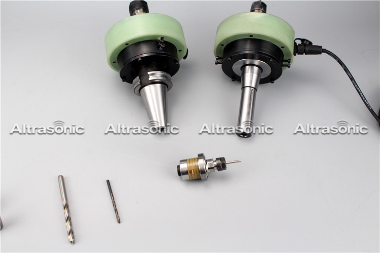 Mico Structured Glass Ultrasonic Assisted Machining with Ultrasonic Tool Holder CAT40