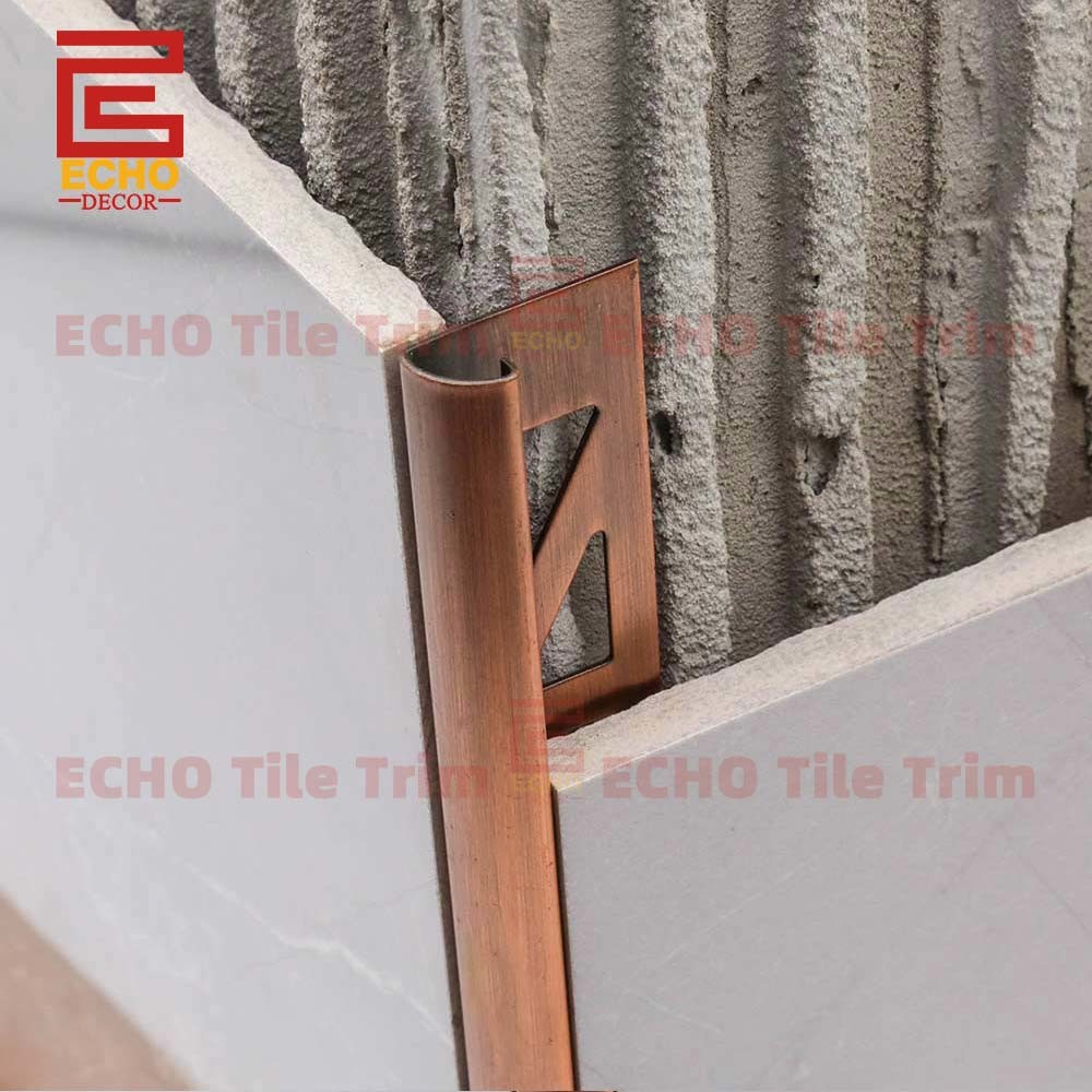 Bullnose tile trim
