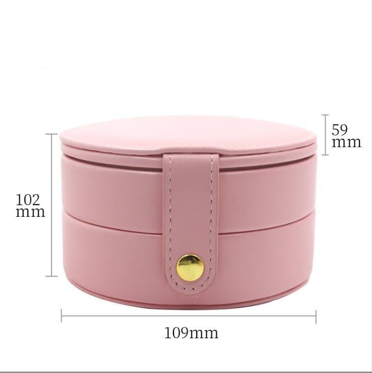 Luxury Jewelry Box 10.9*10.2*5.9cm with Custom Logo Printing, China Factory Wholesale Price High Quality Paper Packaging Box