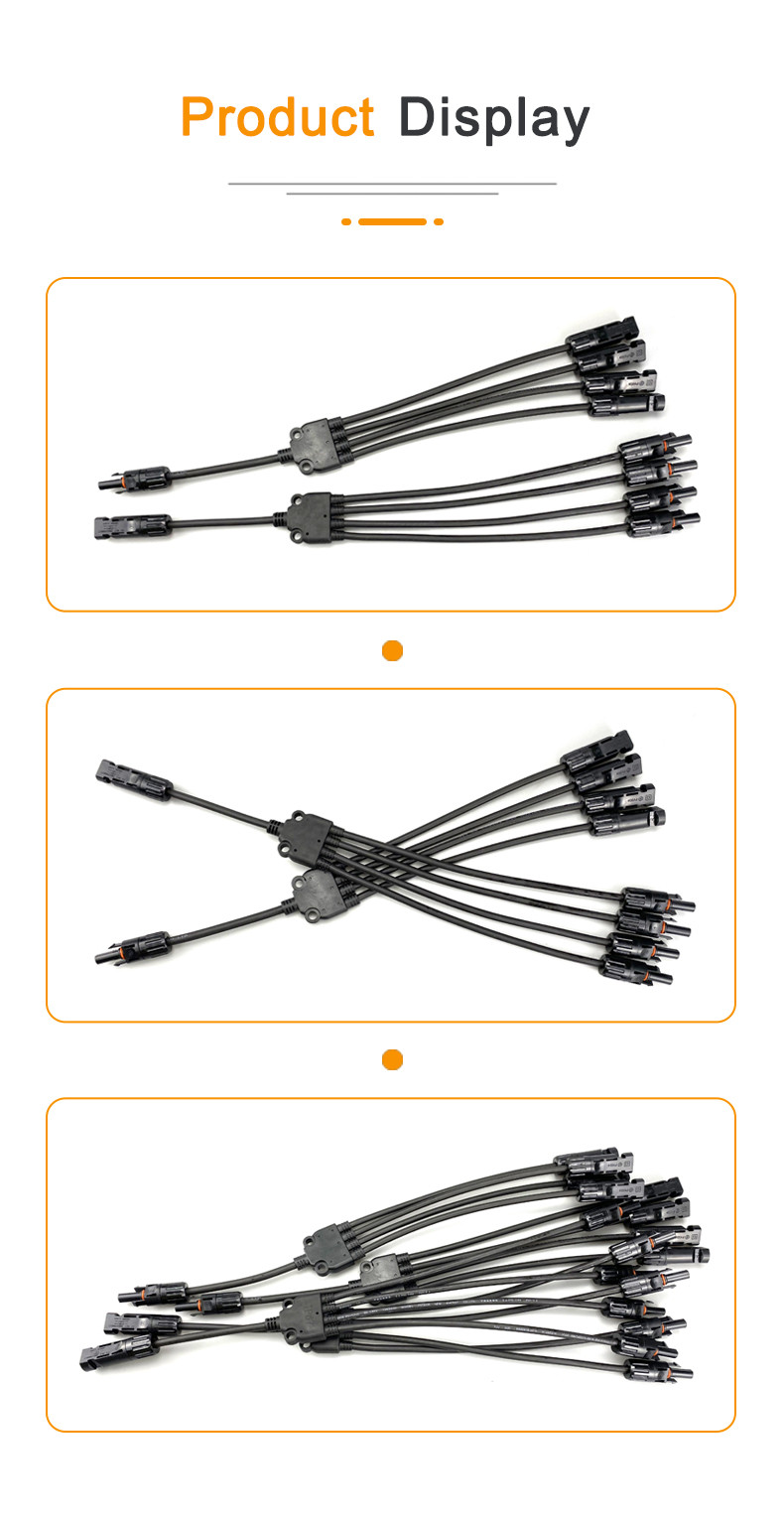 MC4 TUV Durable Solar Dc Cable 15A 1 Core Low Voltage Copper