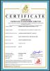 Shanghai Jindongyu Construction Machinery Co., Ltd. Certifications