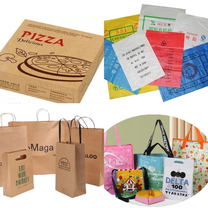 Paper Bag Printing Machine Bag Printing Machine Non Woven Pizza Box Printing Machine