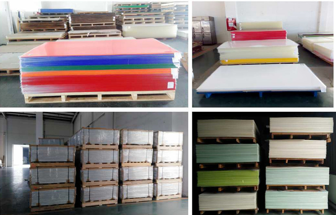 100% PMMA Sanitary Day Night Acrylic Sheet 1.2g/Cm3 For Carbinet Surface Dco