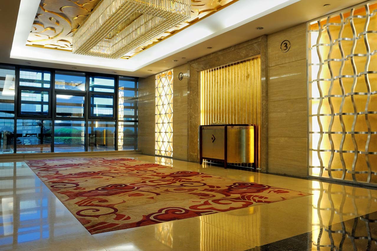 Stainless Steel Rose Gold Wall Art Hanging Screens Fashionable Room Divider Designs Living Room Partition