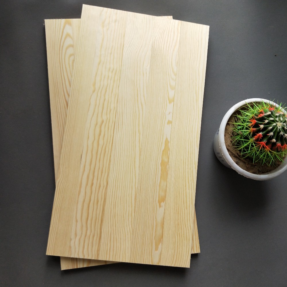 Customized 1220x2440mm Carbonized Solid Wood Panel Rubber Finger Joint Hardwood Board