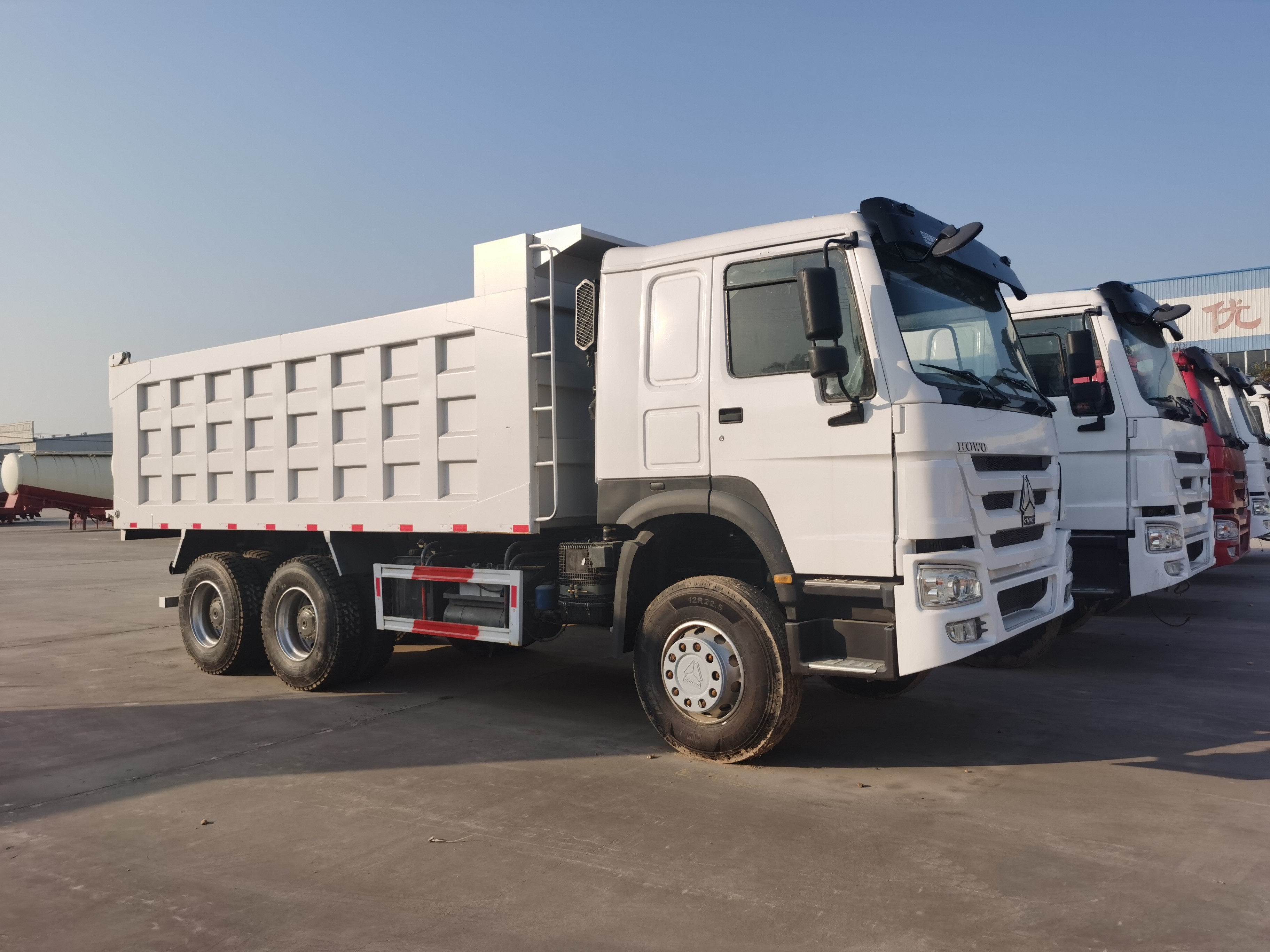 SINOTRUCK HOWO 6X4 420hp 20 Ton Heavy Duty Used Dump Trailer Used For Sale