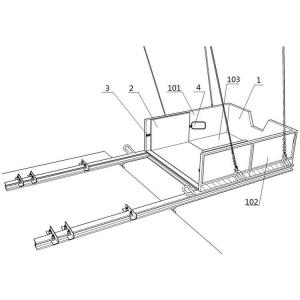 High Rise Construction Work Platforms For Efficient Loading And Unloading