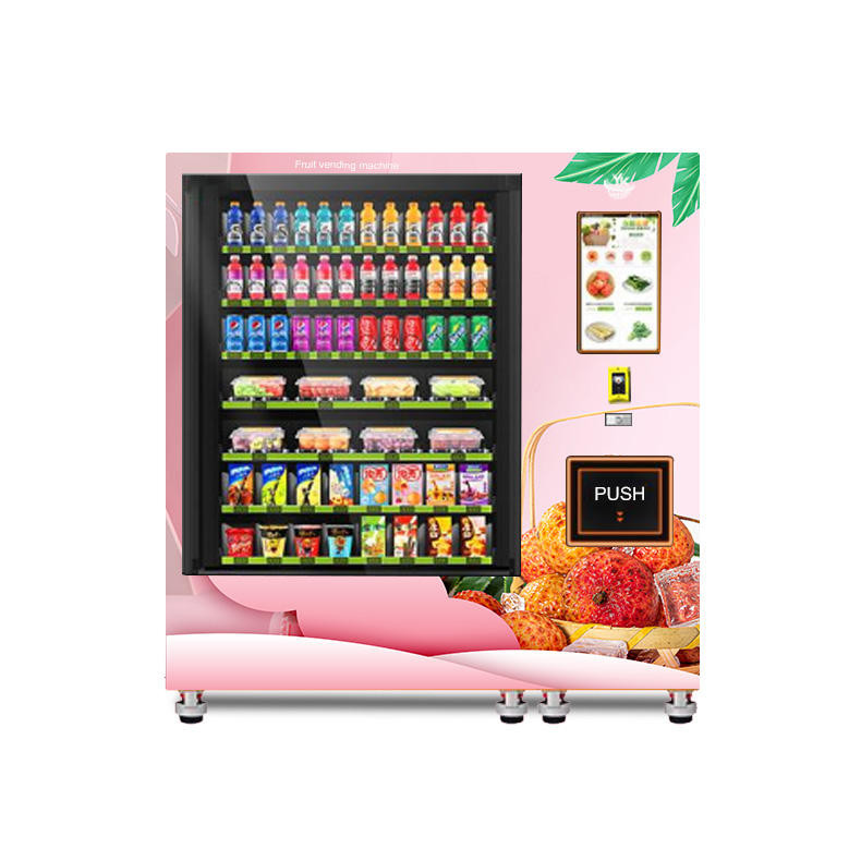 Custom Patterned Vending Machine Kiosk For Food Beverage Blind Box