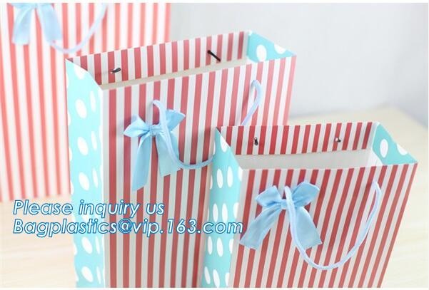 Luxury Rope Handle Laminated Paper Carrier Bags,brand Luxury laminated manila carrier paper hand bag, bagplastics, bagea
