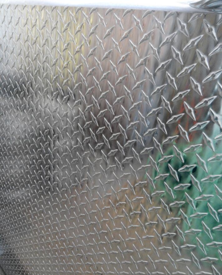3003 5052 6010 Aluminum Diamond Plate Embossed Patterned Aluminum Checkered Sheet
