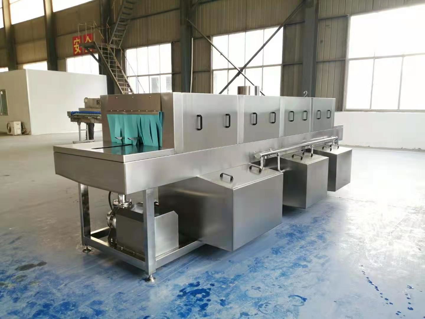 Rotary Turnover Crate Washing Machine