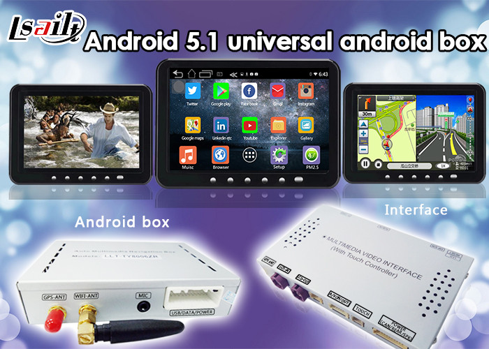  Android 5.1 Support TMC Universal Android Navigation Device for DVD Player Manufactures