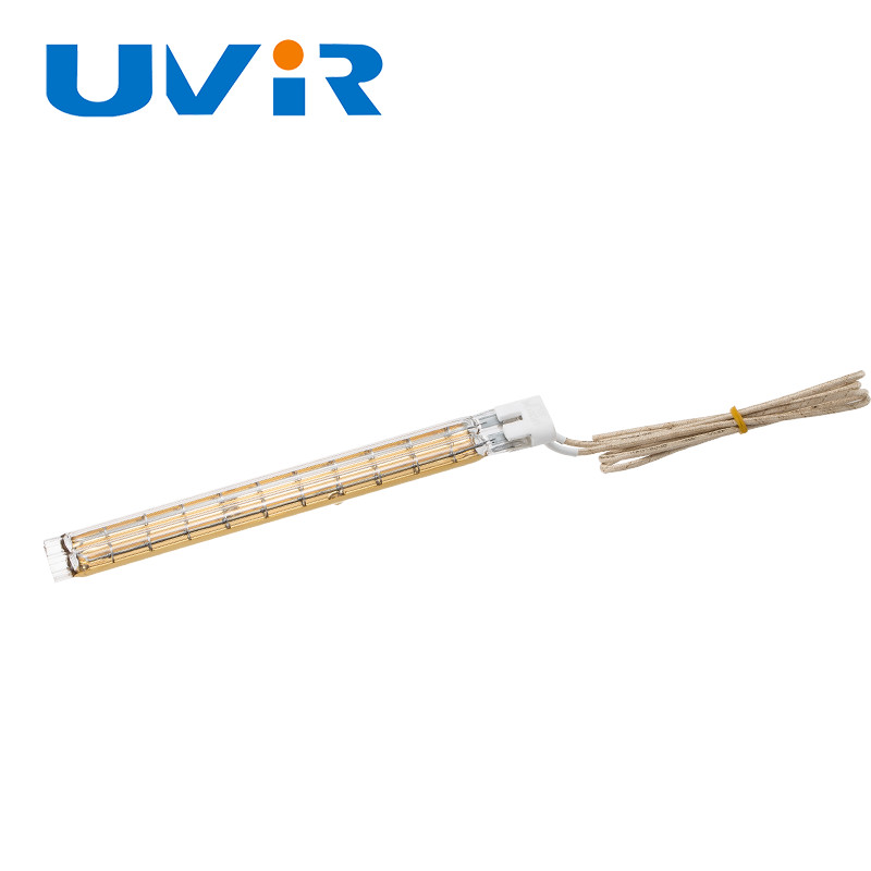 IR 1338w Quartz Glass Infrared Heat Lamp Tube For Paint Drying