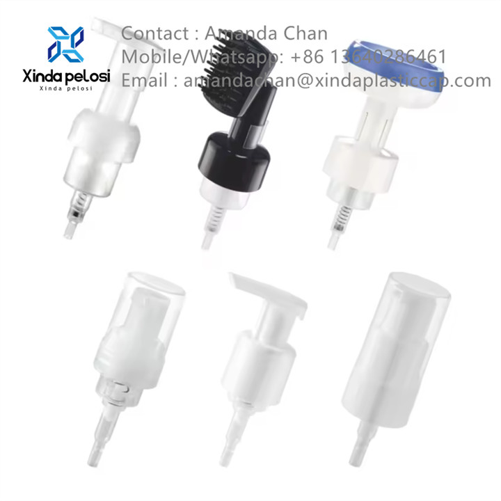 Cosmetic All Plastic Foam Soap Dispenser Pump Lotion Pump Hand Lotion Pump