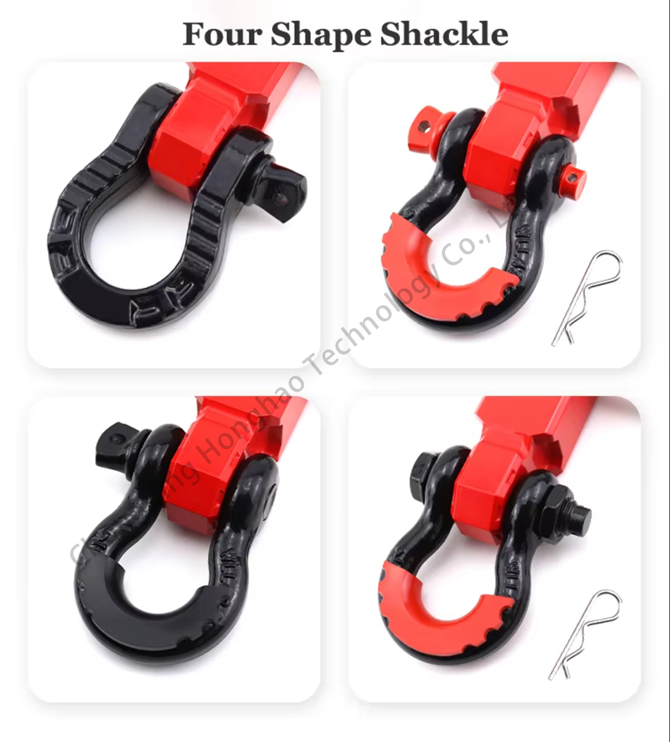 Heavy Duty G209 Screw Pin Bow Shackle Steel 3/4 Inch for Heavy Industry Applications
