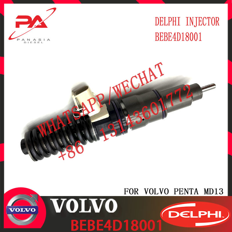 injector common rail injector 3801368 BEBE4D27001 For V-O-L-V PENTA MD13 diesel fuel injector BEBE4D18001