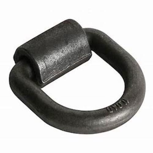 OEM Drop Forged D Ring With Wraps Steel Forging Parts For Marine Rigging
