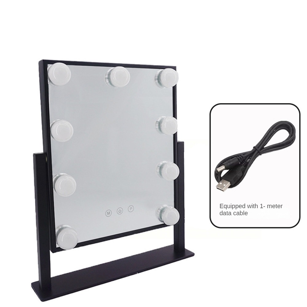 Portable Hollywood Makeup Vanity Light LED Cosmetic Mirror for Fashionable Home Decor