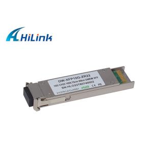 10GBase-ZR XFP Optical Transceiver 10G CH17-CH61 C- Band 80KM ZR DWDM Type