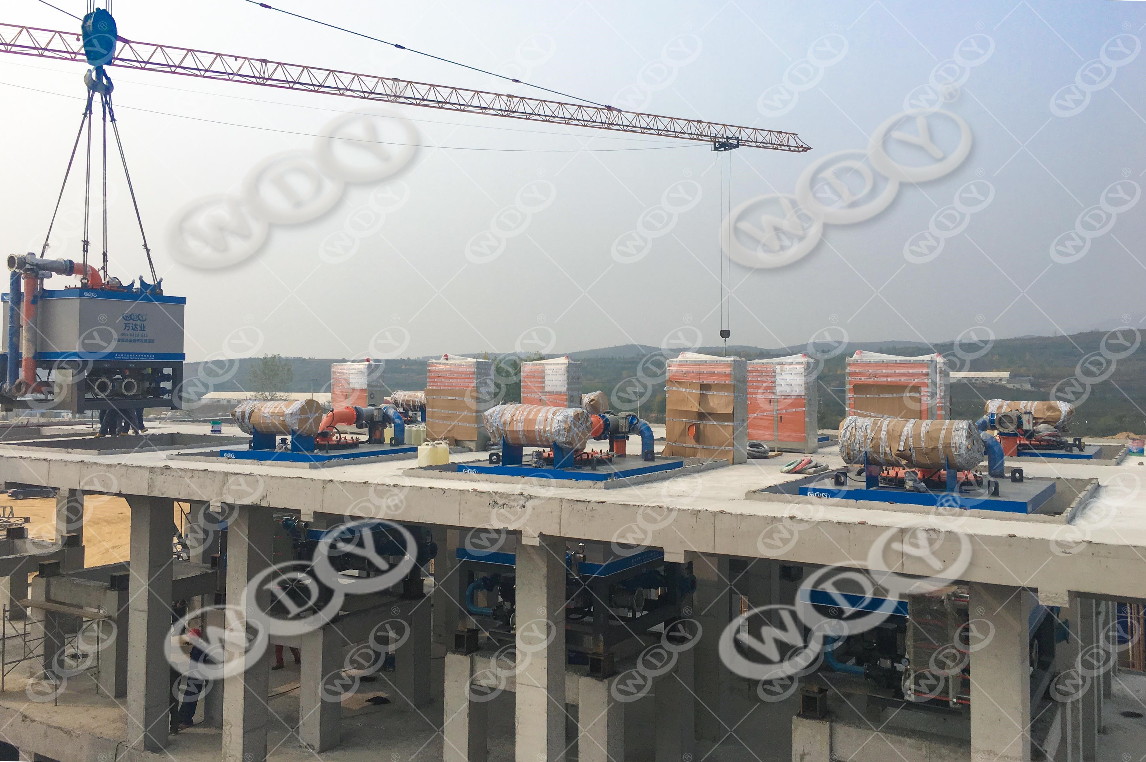 Kaolin Electromagnetic Separator Non Metallic Mineral Ceramics Slurry Energy Saving