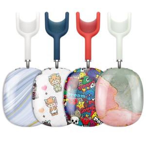  For Airpods Max Sublimation Blank Coated PC Case Custom 3D Printing Anti-Scratch Protective Sublimation Headphone Cover Manufactures