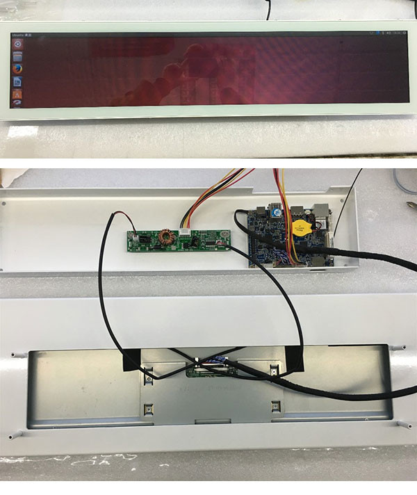 DV240FBM Stretched Bar LCD Display