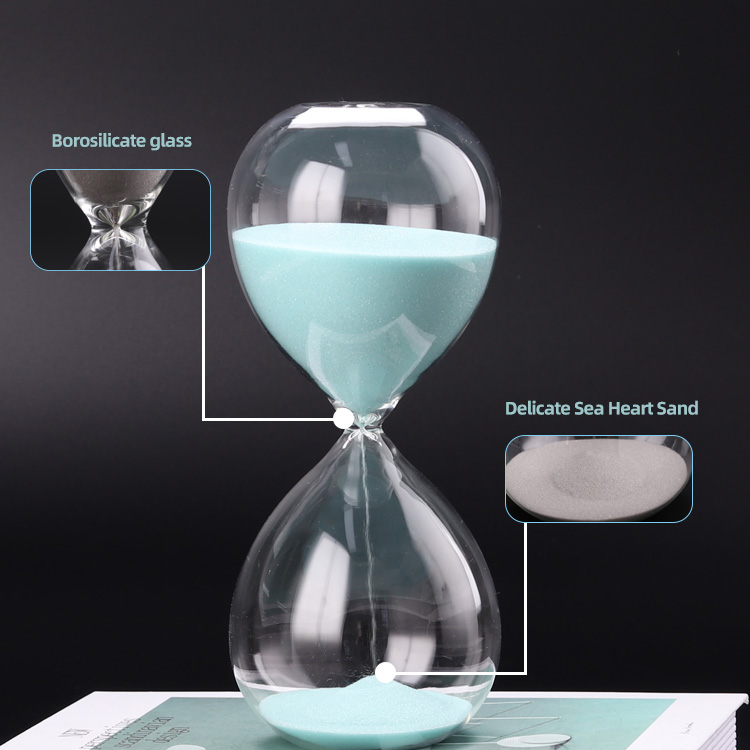 1 3 5 Minutes Glass Hourglass Tea Timer Country / Traditional Style