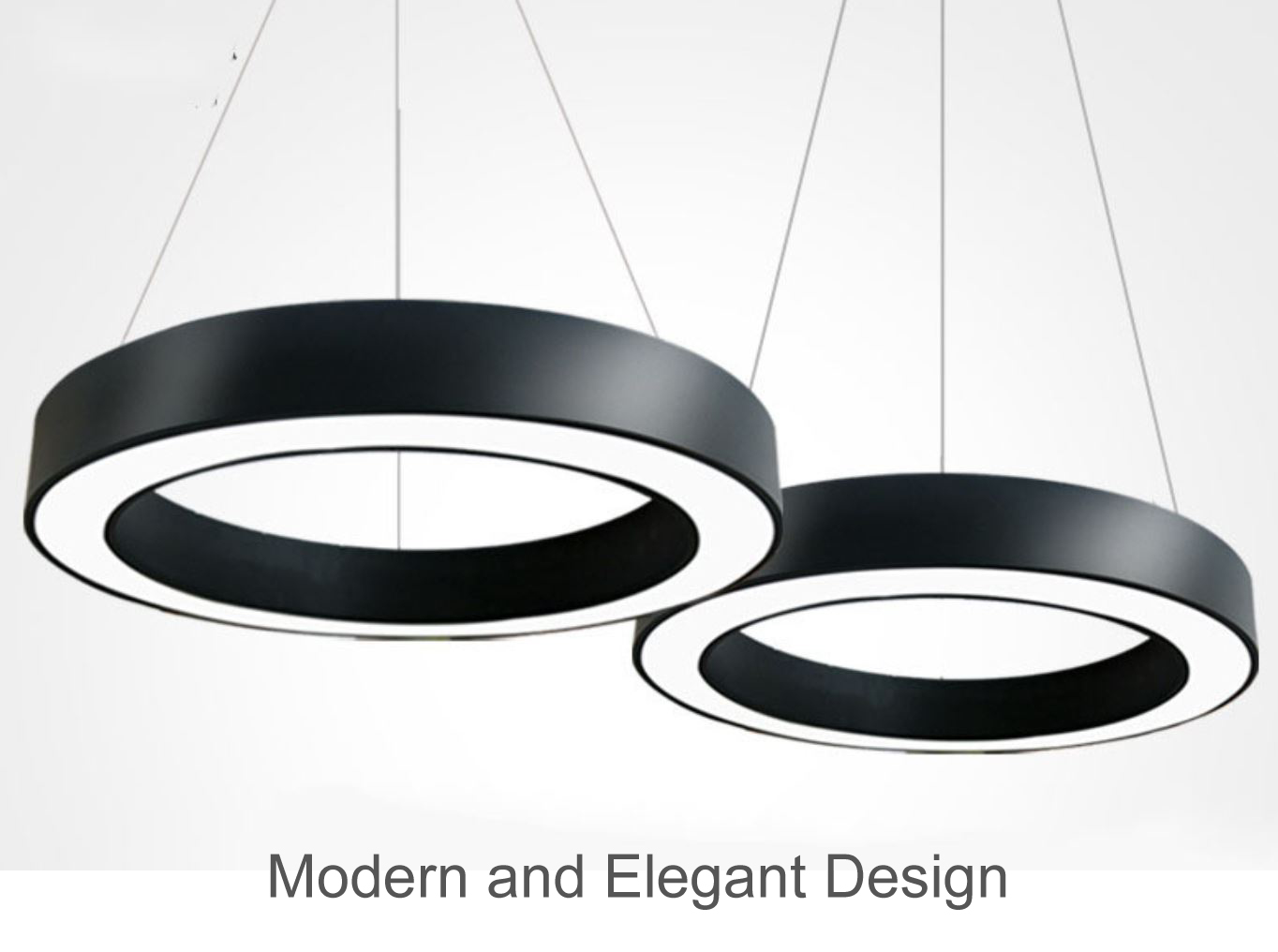 IP20 4800lm Surface Mounted LED Ring Ceiling Light 65W