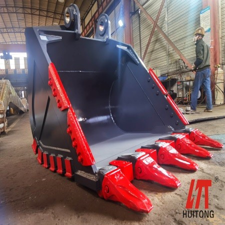 PC220 EX230 PC320 Excavator Rock Bucket Heavy Duty