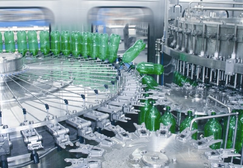 Automated soda water bottling 3-in-1 carbonated filling monoblock machines and equipment