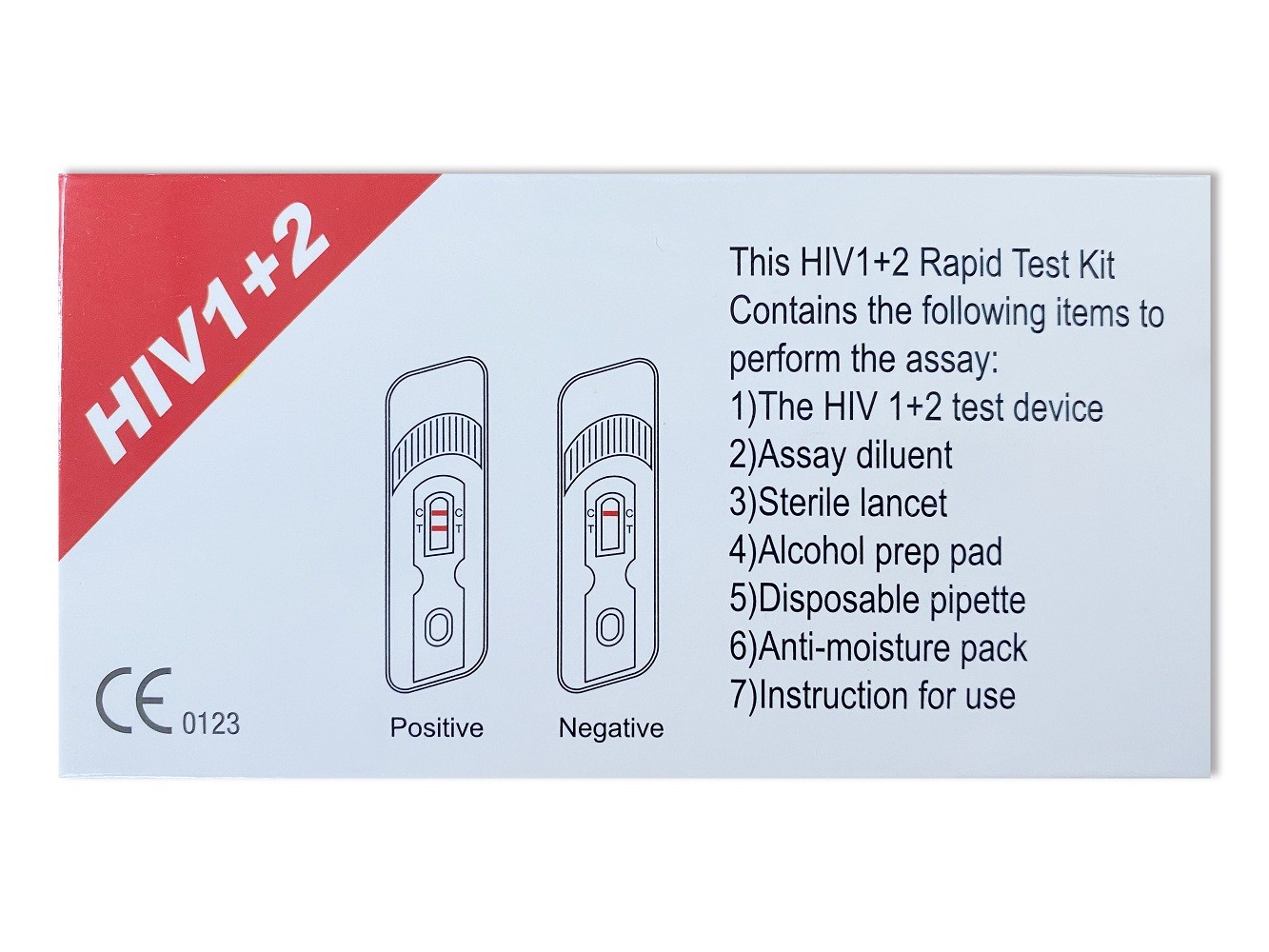 Anti HIV Home MSDS Hiv Rapid Test Kits With OME Service