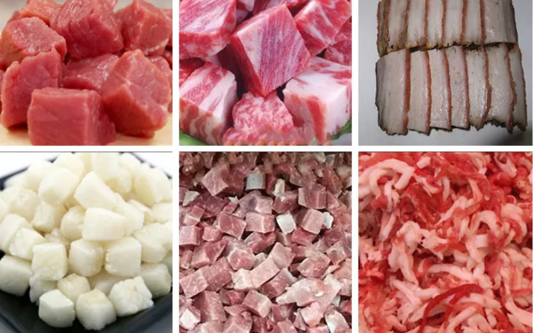 220Volt 3D Cube Meat Dicing Machine Fresh Meat Processing Machine Automated