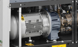 Aluminum Atlas Copco LF , Oil Free Air Compressor With Reliability 0