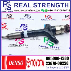  Diesel injector assembly pump common rail injector 23670-09030 0950007580 095000-7580 for 1CD-FTV diesel engine Manufactures