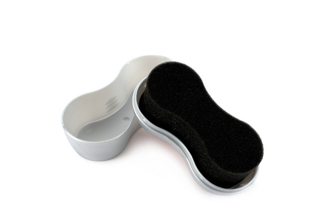 Shoe Sponge Cleaner Dumbbell-Shaped Leather Shoe Polish Sponge Shining