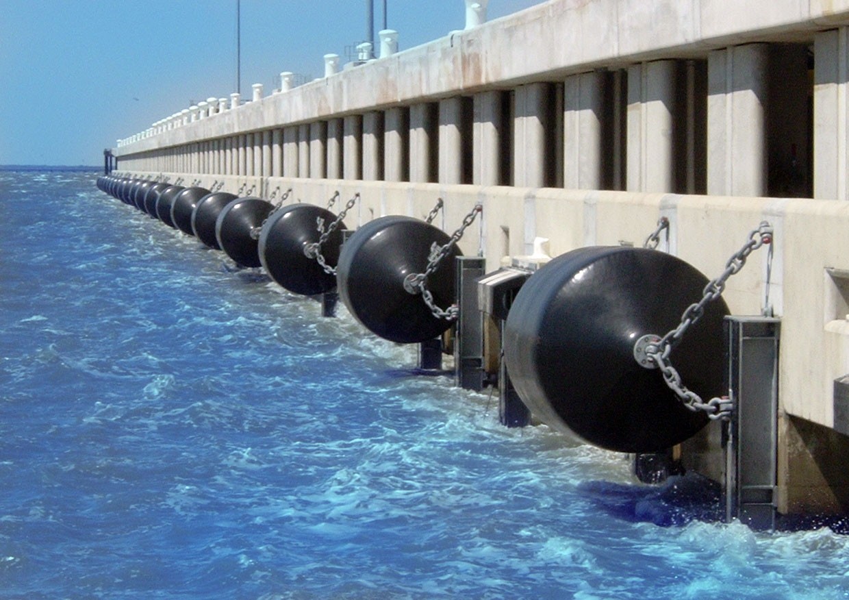 Marine Dock Floating EVA Solid Foam Filled Fender Eco Friendly