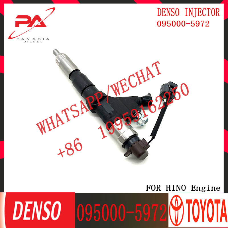 Diesel Fuel Injector 23670-E0360 Common Rail Fuel Injector 095000-5972 095000-597# For HINO