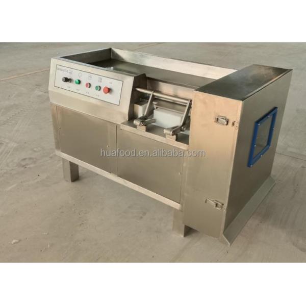 Large Frozen Dice Cutting Chicken Dicing Machine Meat Cube Dicer