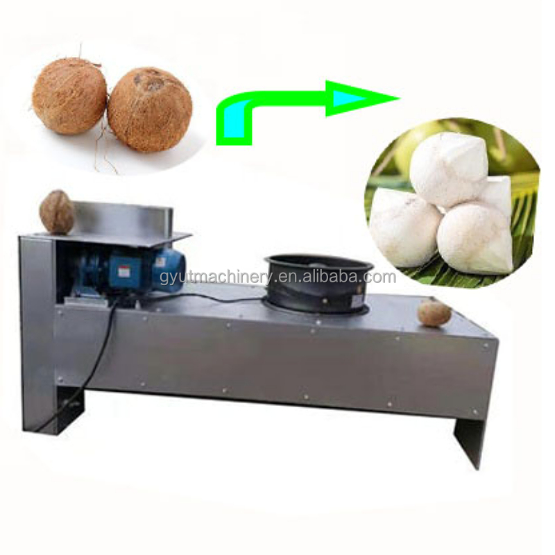 Perfect Peeling Effect Dry Brown Coconut Fiber Removing Machine for Peeling Coconuts