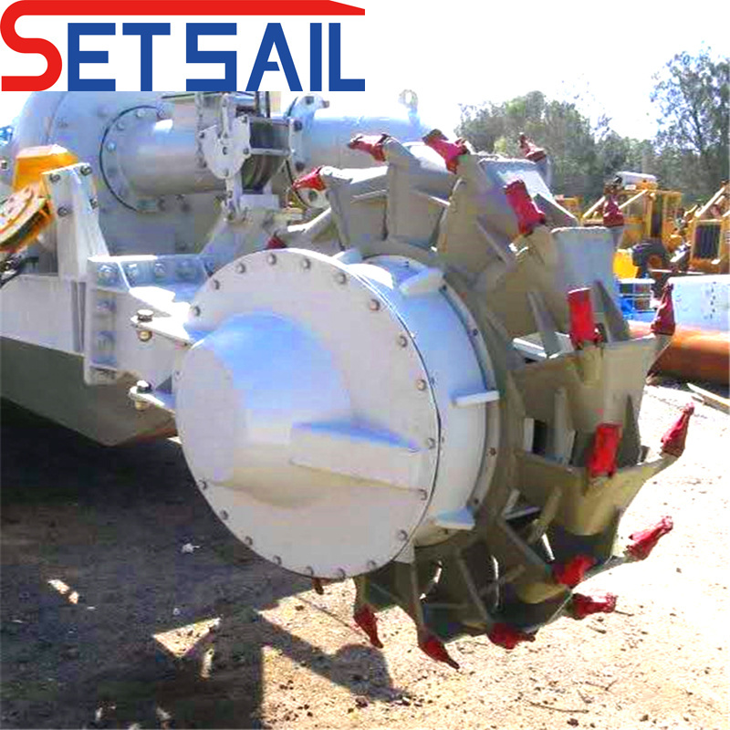 Sand Pump Wheel Bucket Mud Dredger with Concentration Meter