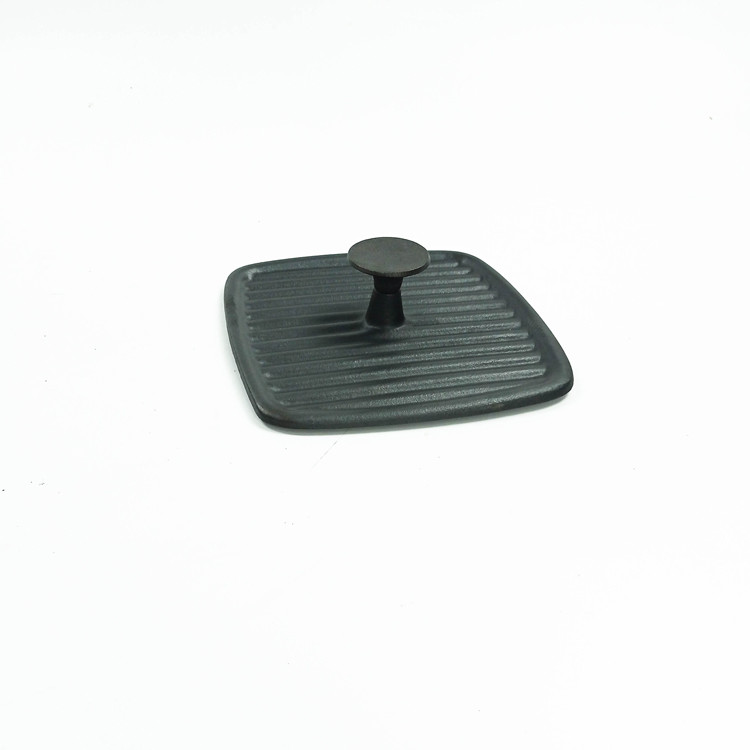 Preseasoned Premium Cast Iron Meat Press / Hamburger Press For Griddle