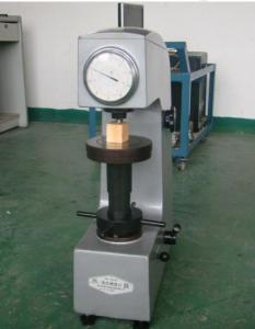 China Automatic Pointer Rubber Testing Equipment , Brinell Vickers Rockwell Hardness Testing Machine on sale