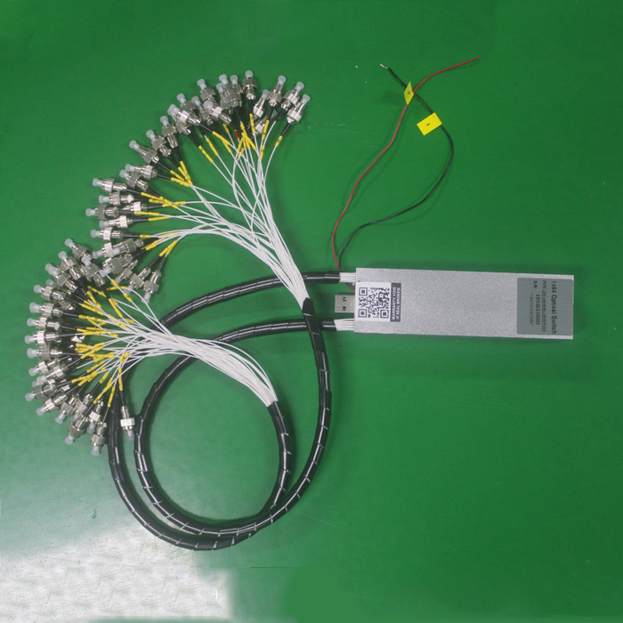 Single Mode Functional 1x64 Fiber Optic Switch With Multi Port
