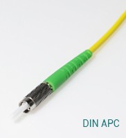 White G657a2 Fiber Cable Patch Cord SC APC To SC APC Singlemode 3m