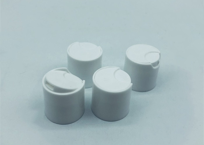 Non Spill Cosmetic Bottle Caps Plastic Flip Top Caps 20/410 24/410