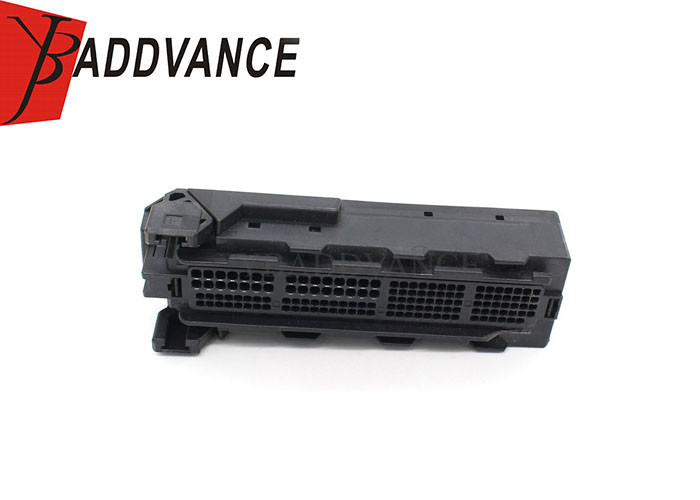 TE 140 Pin PBT Black Waterproof Automotive Connectors Electrical Housing